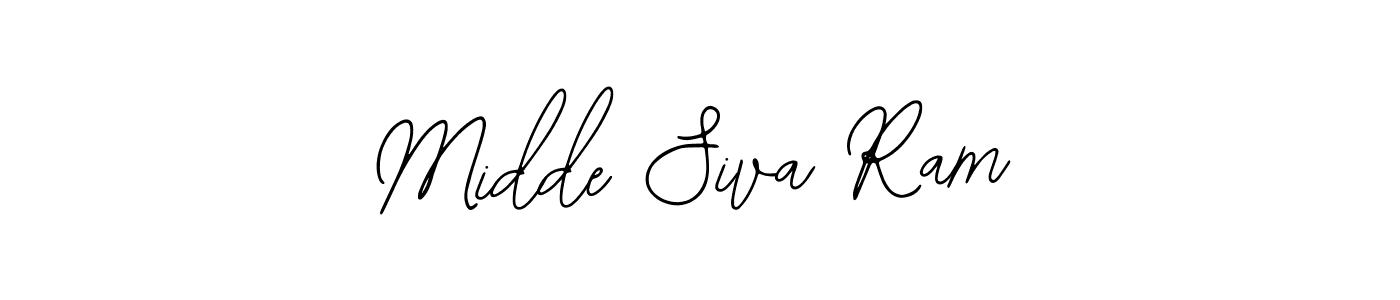 Also we have Midde Siva Ram name is the best signature style. Create professional handwritten signature collection using Bearetta-2O07w autograph style. Midde Siva Ram signature style 12 images and pictures png