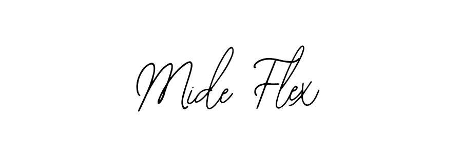 You can use this online signature creator to create a handwritten signature for the name Mide Flex. This is the best online autograph maker. Mide Flex signature style 12 images and pictures png