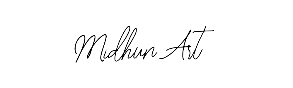 Also You can easily find your signature by using the search form. We will create Midhun Art name handwritten signature images for you free of cost using Bearetta-2O07w sign style. Midhun Art signature style 12 images and pictures png