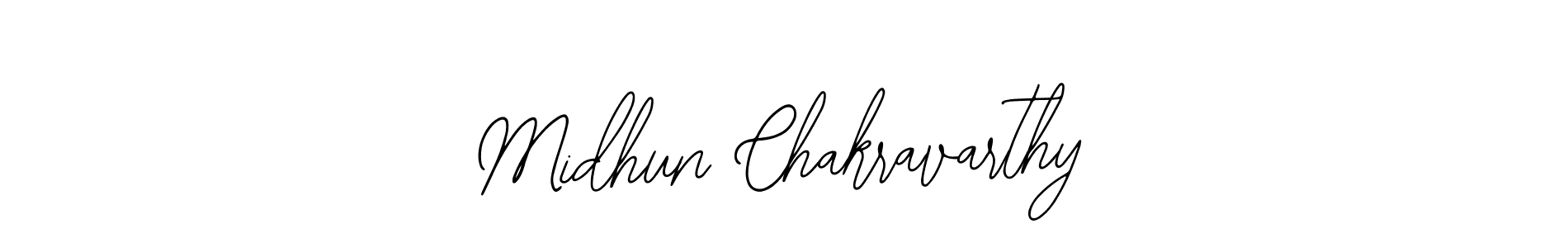 Also we have Midhun Chakravarthy name is the best signature style. Create professional handwritten signature collection using Bearetta-2O07w autograph style. Midhun Chakravarthy signature style 12 images and pictures png
