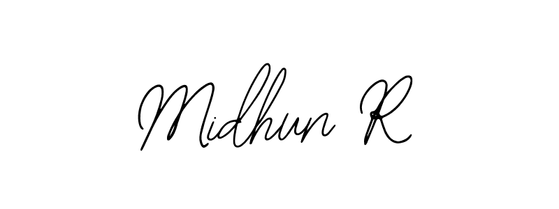 Midhun R stylish signature style. Best Handwritten Sign (Bearetta-2O07w) for my name. Handwritten Signature Collection Ideas for my name Midhun R. Midhun R signature style 12 images and pictures png