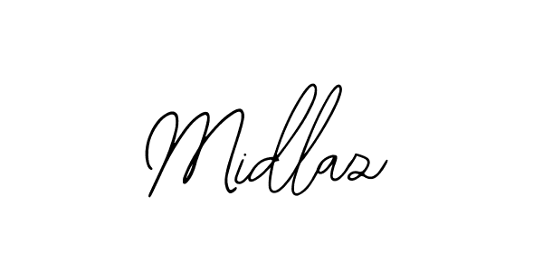 Midlaz stylish signature style. Best Handwritten Sign (Bearetta-2O07w) for my name. Handwritten Signature Collection Ideas for my name Midlaz. Midlaz signature style 12 images and pictures png