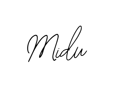 Also You can easily find your signature by using the search form. We will create Midu name handwritten signature images for you free of cost using Bearetta-2O07w sign style. Midu signature style 12 images and pictures png