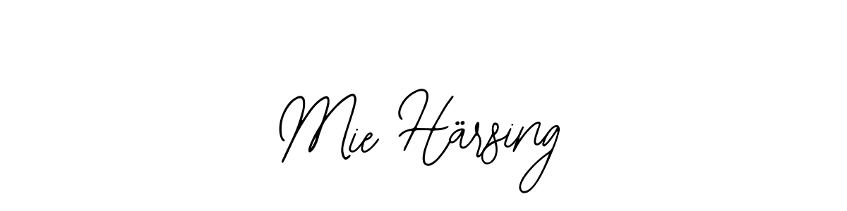 This is the best signature style for the Mie Härsing name. Also you like these signature font (Bearetta-2O07w). Mix name signature. Mie Härsing signature style 12 images and pictures png