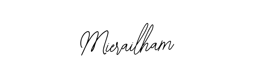 It looks lik you need a new signature style for name Mierailham. Design unique handwritten (Bearetta-2O07w) signature with our free signature maker in just a few clicks. Mierailham signature style 12 images and pictures png