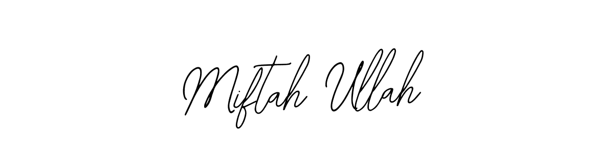 How to Draw Miftah Ullah signature style? Bearetta-2O07w is a latest design signature styles for name Miftah Ullah. Miftah Ullah signature style 12 images and pictures png