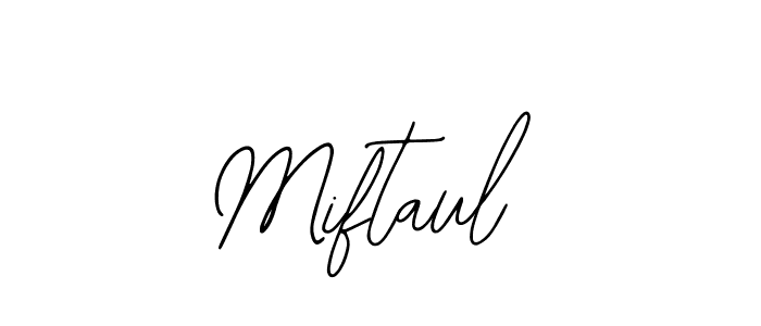 Use a signature maker to create a handwritten signature online. With this signature software, you can design (Bearetta-2O07w) your own signature for name Miftaul. Miftaul signature style 12 images and pictures png