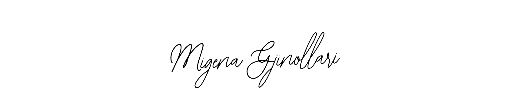 Check out images of Autograph of Migena Gjinollari name. Actor Migena Gjinollari Signature Style. Bearetta-2O07w is a professional sign style online. Migena Gjinollari signature style 12 images and pictures png