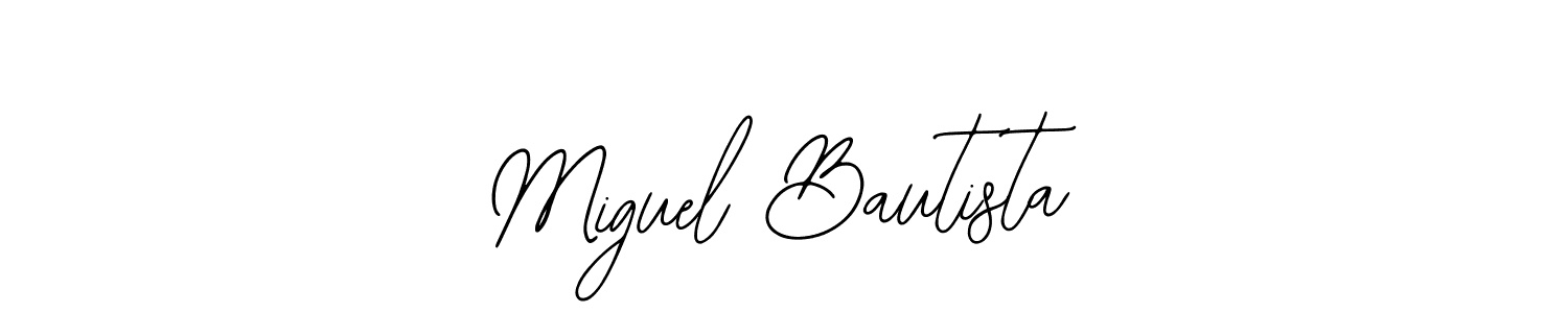 Also we have Miguel Bautista name is the best signature style. Create professional handwritten signature collection using Bearetta-2O07w autograph style. Miguel Bautista signature style 12 images and pictures png