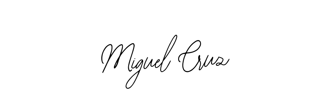 How to Draw Miguel Cruz signature style? Bearetta-2O07w is a latest design signature styles for name Miguel Cruz. Miguel Cruz signature style 12 images and pictures png