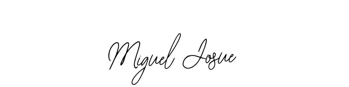 Also You can easily find your signature by using the search form. We will create Miguel Josue name handwritten signature images for you free of cost using Bearetta-2O07w sign style. Miguel Josue signature style 12 images and pictures png