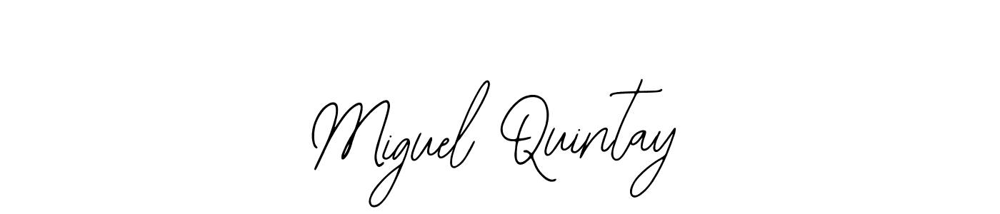 Miguel Quintay stylish signature style. Best Handwritten Sign (Bearetta-2O07w) for my name. Handwritten Signature Collection Ideas for my name Miguel Quintay. Miguel Quintay signature style 12 images and pictures png