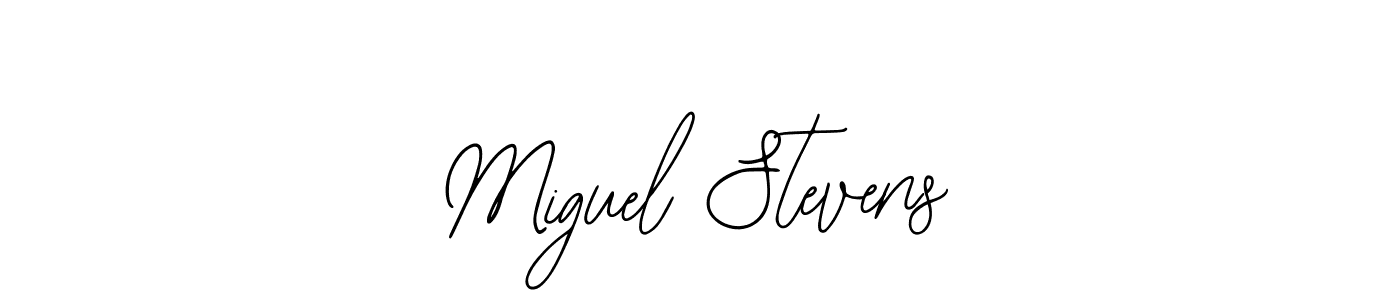 if you are searching for the best signature style for your name Miguel Stevens. so please give up your signature search. here we have designed multiple signature styles  using Bearetta-2O07w. Miguel Stevens signature style 12 images and pictures png