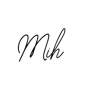 Also You can easily find your signature by using the search form. We will create Mih name handwritten signature images for you free of cost using Bearetta-2O07w sign style. Mih signature style 12 images and pictures png