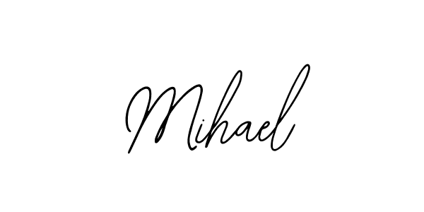 The best way (Bearetta-2O07w) to make a short signature is to pick only two or three words in your name. The name Mihael include a total of six letters. For converting this name. Mihael signature style 12 images and pictures png