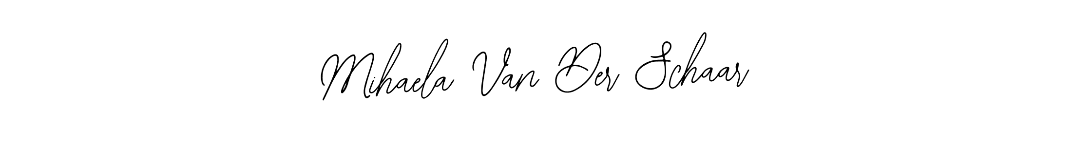 You should practise on your own different ways (Bearetta-2O07w) to write your name (Mihaela Van Der Schaar) in signature. don't let someone else do it for you. Mihaela Van Der Schaar signature style 12 images and pictures png