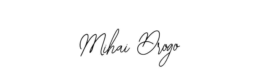 Design your own signature with our free online signature maker. With this signature software, you can create a handwritten (Bearetta-2O07w) signature for name Mihai Drogo. Mihai Drogo signature style 12 images and pictures png