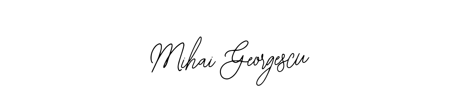 Make a short Mihai Georgescu signature style. Manage your documents anywhere anytime using Bearetta-2O07w. Create and add eSignatures, submit forms, share and send files easily. Mihai Georgescu signature style 12 images and pictures png