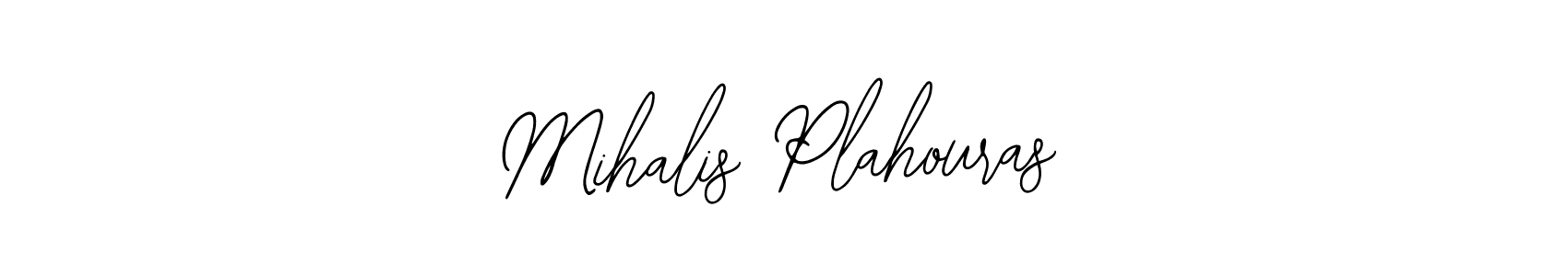 Also You can easily find your signature by using the search form. We will create Mihalis Plahouras name handwritten signature images for you free of cost using Bearetta-2O07w sign style. Mihalis Plahouras signature style 12 images and pictures png