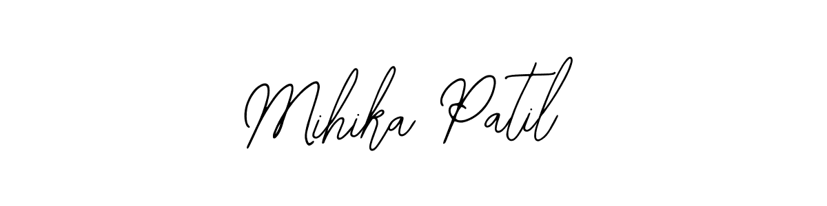 Design your own signature with our free online signature maker. With this signature software, you can create a handwritten (Bearetta-2O07w) signature for name Mihika Patil. Mihika Patil signature style 12 images and pictures png