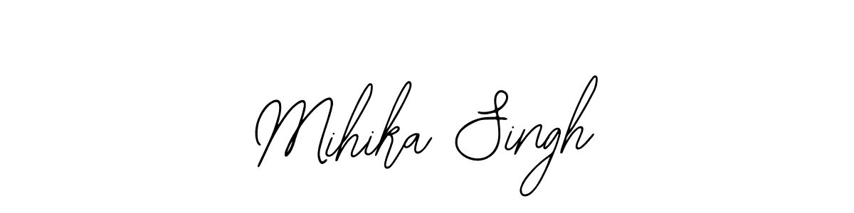 Mihika Singh stylish signature style. Best Handwritten Sign (Bearetta-2O07w) for my name. Handwritten Signature Collection Ideas for my name Mihika Singh. Mihika Singh signature style 12 images and pictures png
