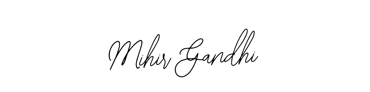Once you've used our free online signature maker to create your best signature Bearetta-2O07w style, it's time to enjoy all of the benefits that Mihir Gandhi name signing documents. Mihir Gandhi signature style 12 images and pictures png
