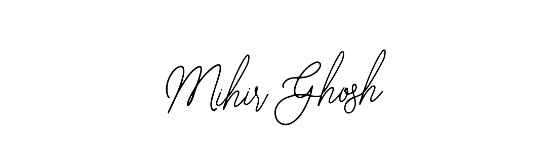 Mihir Ghosh stylish signature style. Best Handwritten Sign (Bearetta-2O07w) for my name. Handwritten Signature Collection Ideas for my name Mihir Ghosh. Mihir Ghosh signature style 12 images and pictures png