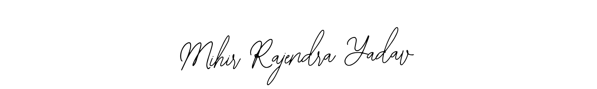 Mihir Rajendra Yadav stylish signature style. Best Handwritten Sign (Bearetta-2O07w) for my name. Handwritten Signature Collection Ideas for my name Mihir Rajendra Yadav. Mihir Rajendra Yadav signature style 12 images and pictures png
