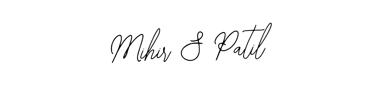 Bearetta-2O07w is a professional signature style that is perfect for those who want to add a touch of class to their signature. It is also a great choice for those who want to make their signature more unique. Get Mihir S Patil name to fancy signature for free. Mihir S Patil signature style 12 images and pictures png