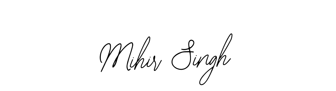 Make a beautiful signature design for name Mihir Singh. Use this online signature maker to create a handwritten signature for free. Mihir Singh signature style 12 images and pictures png