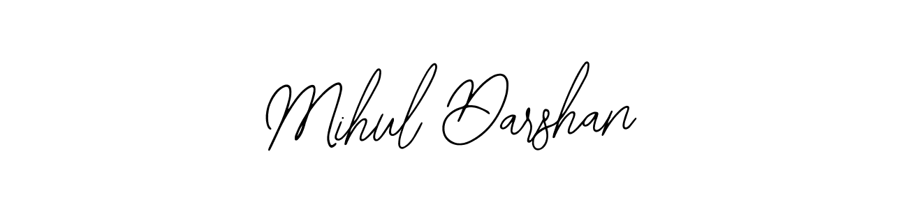 Make a beautiful signature design for name Mihul Darshan. With this signature (Bearetta-2O07w) style, you can create a handwritten signature for free. Mihul Darshan signature style 12 images and pictures png