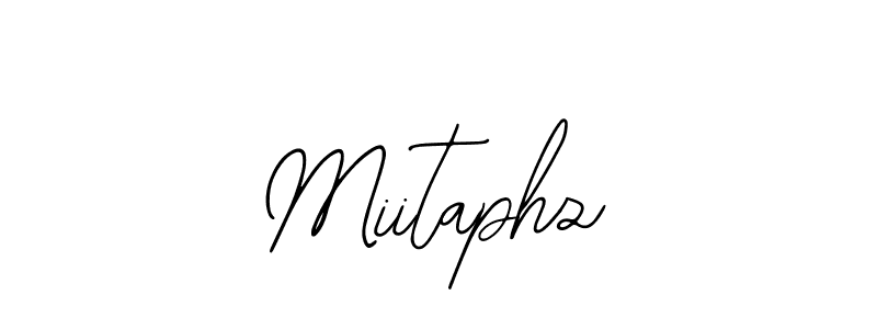 Miitaphz stylish signature style. Best Handwritten Sign (Bearetta-2O07w) for my name. Handwritten Signature Collection Ideas for my name Miitaphz. Miitaphz signature style 12 images and pictures png