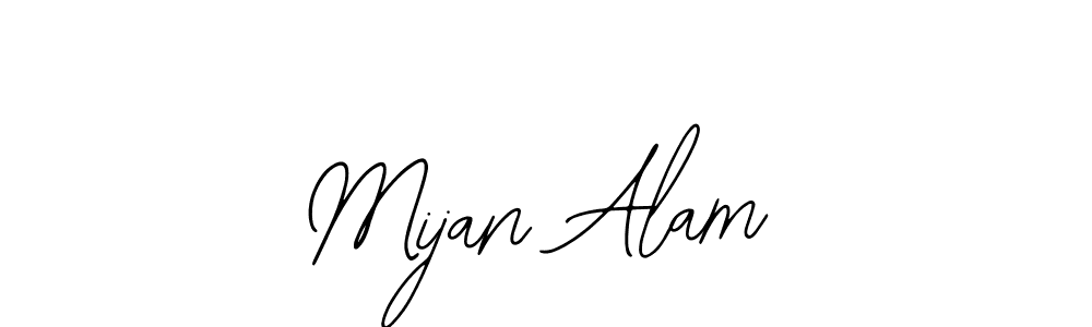 Make a beautiful signature design for name Mijan Alam. Use this online signature maker to create a handwritten signature for free. Mijan Alam signature style 12 images and pictures png