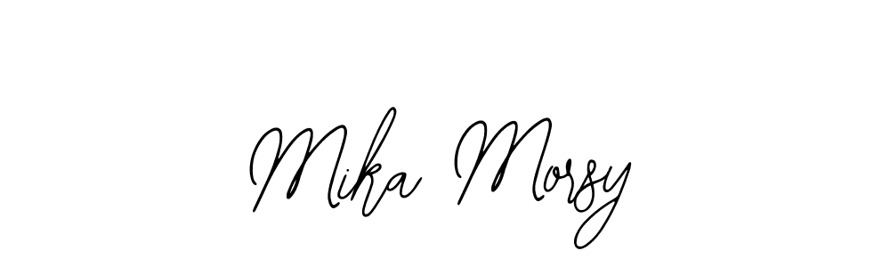 Best and Professional Signature Style for Mika Morsy. Bearetta-2O07w Best Signature Style Collection. Mika Morsy signature style 12 images and pictures png