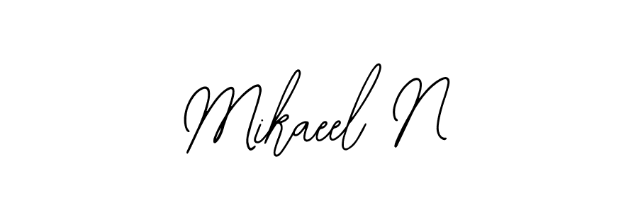 Make a short Mikaeel N signature style. Manage your documents anywhere anytime using Bearetta-2O07w. Create and add eSignatures, submit forms, share and send files easily. Mikaeel N signature style 12 images and pictures png
