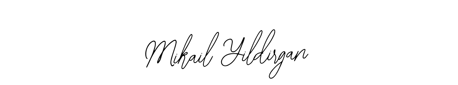 How to Draw Mikail Yildirgan signature style? Bearetta-2O07w is a latest design signature styles for name Mikail Yildirgan. Mikail Yildirgan signature style 12 images and pictures png