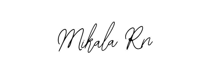 Also You can easily find your signature by using the search form. We will create Mikala Rn name handwritten signature images for you free of cost using Bearetta-2O07w sign style. Mikala Rn signature style 12 images and pictures png