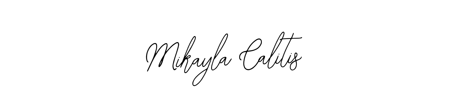 Make a beautiful signature design for name Mikayla Calitis. With this signature (Bearetta-2O07w) style, you can create a handwritten signature for free. Mikayla Calitis signature style 12 images and pictures png