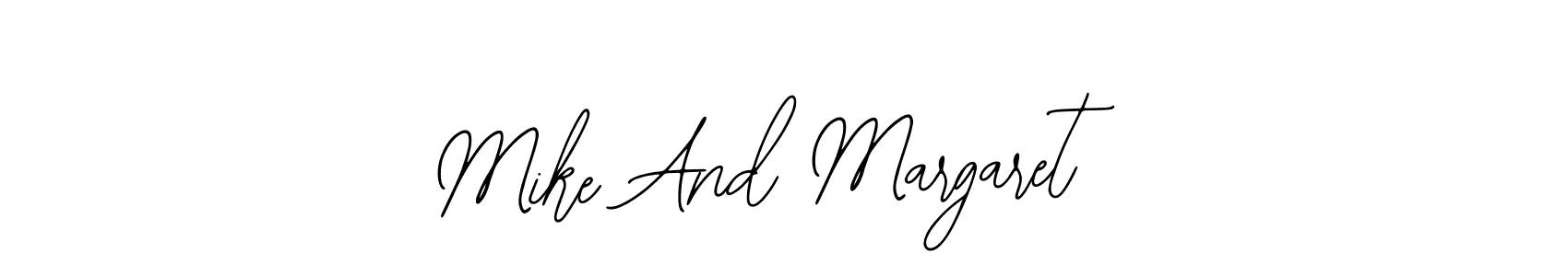 Make a beautiful signature design for name Mike And Margaret. Use this online signature maker to create a handwritten signature for free. Mike And Margaret signature style 12 images and pictures png