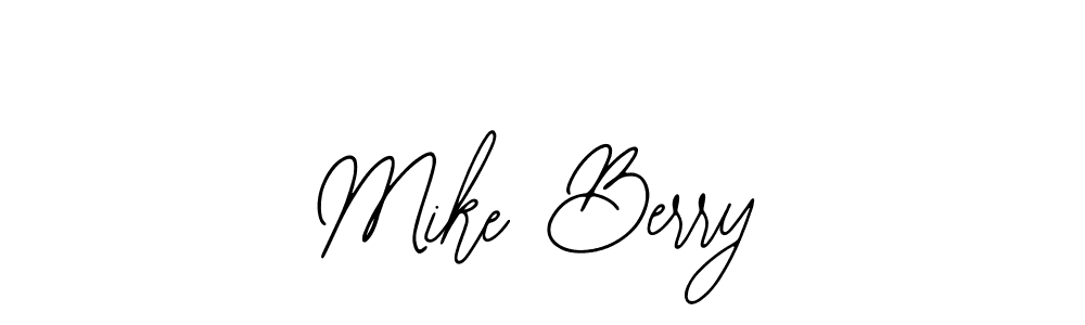 Make a beautiful signature design for name Mike Berry. With this signature (Bearetta-2O07w) style, you can create a handwritten signature for free. Mike Berry signature style 12 images and pictures png