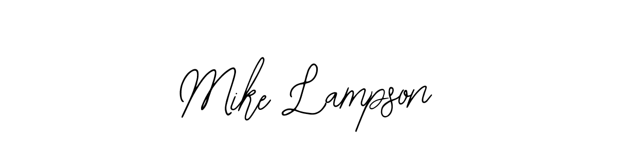 Create a beautiful signature design for name Mike Lampson. With this signature (Bearetta-2O07w) fonts, you can make a handwritten signature for free. Mike Lampson signature style 12 images and pictures png