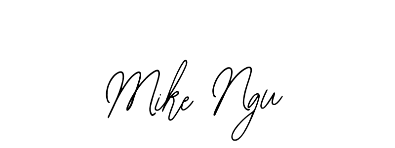 Design your own signature with our free online signature maker. With this signature software, you can create a handwritten (Bearetta-2O07w) signature for name Mike Ngu. Mike Ngu signature style 12 images and pictures png