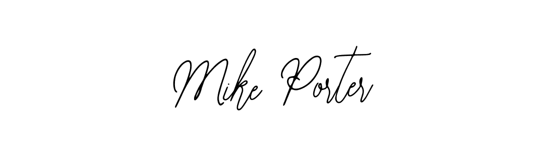 How to make Mike Porter name signature. Use Bearetta-2O07w style for creating short signs online. This is the latest handwritten sign. Mike Porter signature style 12 images and pictures png