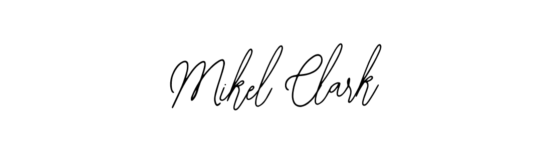 How to make Mikel Clark name signature. Use Bearetta-2O07w style for creating short signs online. This is the latest handwritten sign. Mikel Clark signature style 12 images and pictures png