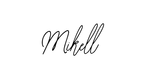 if you are searching for the best signature style for your name Mikell. so please give up your signature search. here we have designed multiple signature styles  using Bearetta-2O07w. Mikell signature style 12 images and pictures png