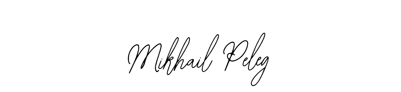 How to Draw Mikhail Peleg signature style? Bearetta-2O07w is a latest design signature styles for name Mikhail Peleg. Mikhail Peleg signature style 12 images and pictures png