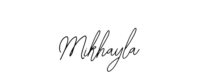 Create a beautiful signature design for name Mikhayla. With this signature (Bearetta-2O07w) fonts, you can make a handwritten signature for free. Mikhayla signature style 12 images and pictures png