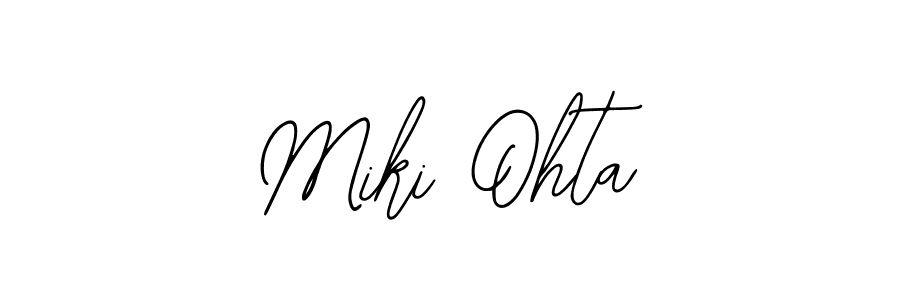 Best and Professional Signature Style for Miki Ohta. Bearetta-2O07w Best Signature Style Collection. Miki Ohta signature style 12 images and pictures png