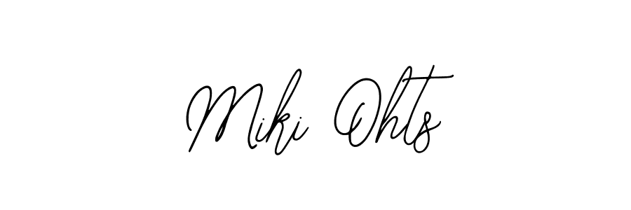 See photos of Miki Ohts official signature by Spectra . Check more albums & portfolios. Read reviews & check more about Bearetta-2O07w font. Miki Ohts signature style 12 images and pictures png