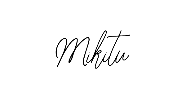 How to make Mikitu name signature. Use Bearetta-2O07w style for creating short signs online. This is the latest handwritten sign. Mikitu signature style 12 images and pictures png